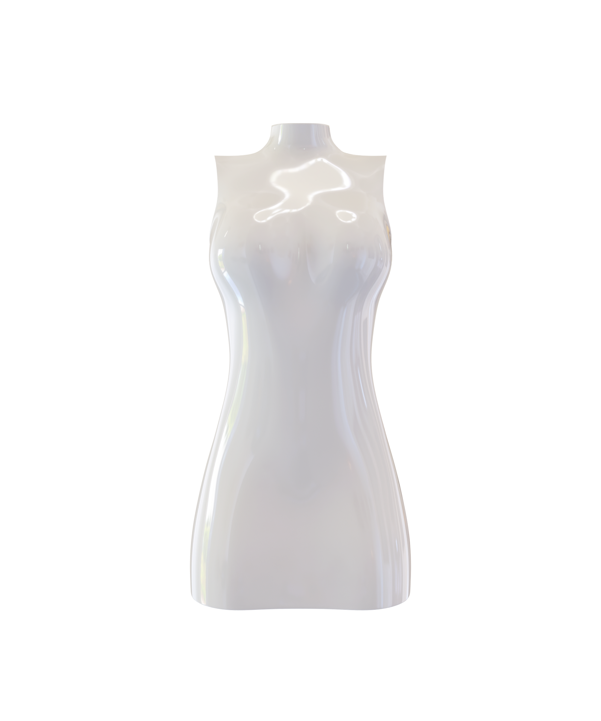 OZONE MINI DRESS Chalk / M-L OZONE MINI DRESS Chalk / M-L